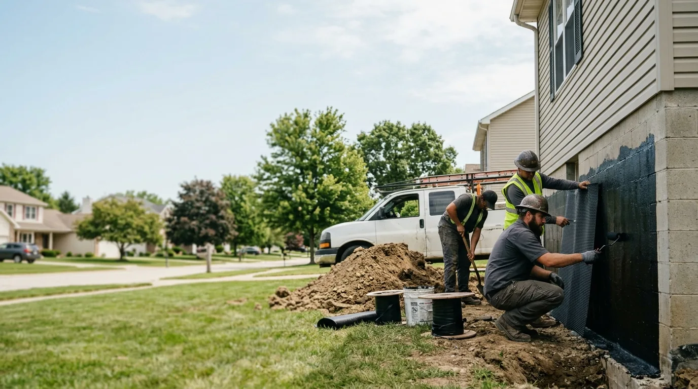Basement Waterproofing in Mclean, IL near me